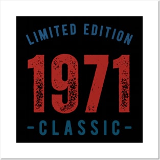 Limited Edition Classic 1971 Posters and Art